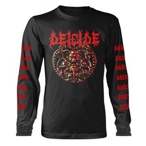 Deicide Unisex Adult Self Titled Album Long-Sleeved T-Shirt / Black